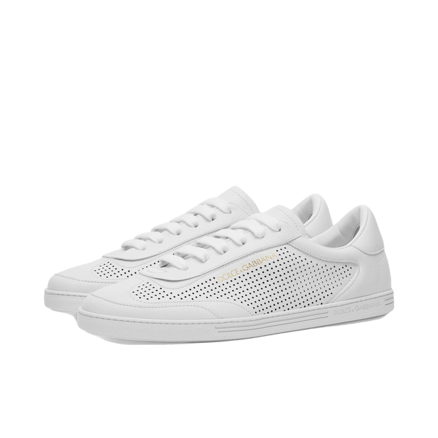 Saint Tropez Perforated Leather Sneakers