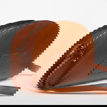 Чанта през рамо A.P.C. A.P.C. x Marc Jacobs The A.P.C. Bag Demi-Lune Crossbody Bag Кафяво | PXBVV-F67062 CAD, 2