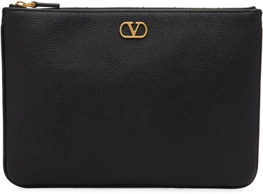 Портфейл Valentino Valentino Garavani Flat VLogo Signature Pouch Черно | 7W2P0AK4SNP, 0