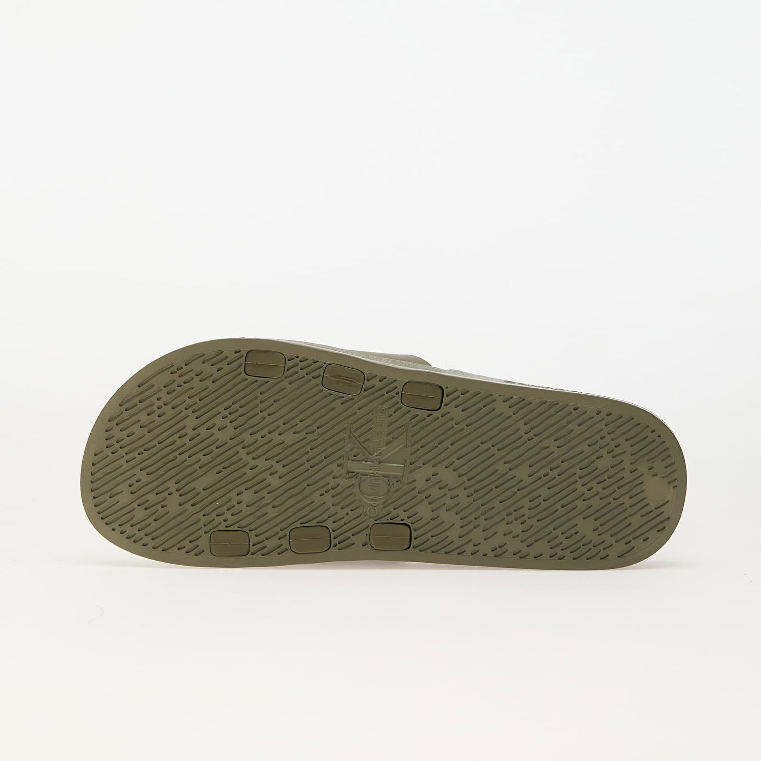 Кецове и обувки CALVIN KLEIN Jeans Slide Rubber Neopren Green Зелено | YM0YM00361 LH9, 1