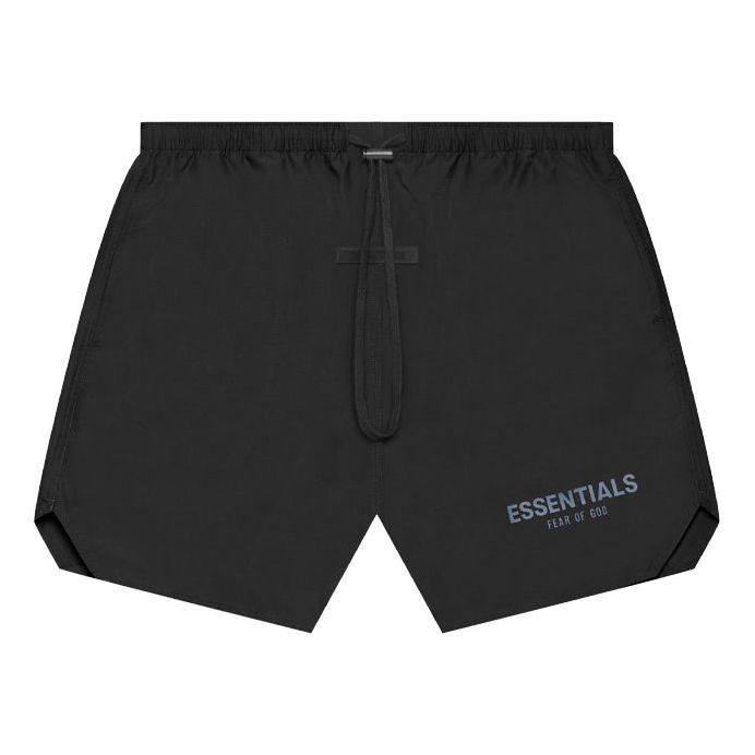 Къси панталони Fear of God Essentials Volley Shorts Черно | FOG-SS21-631