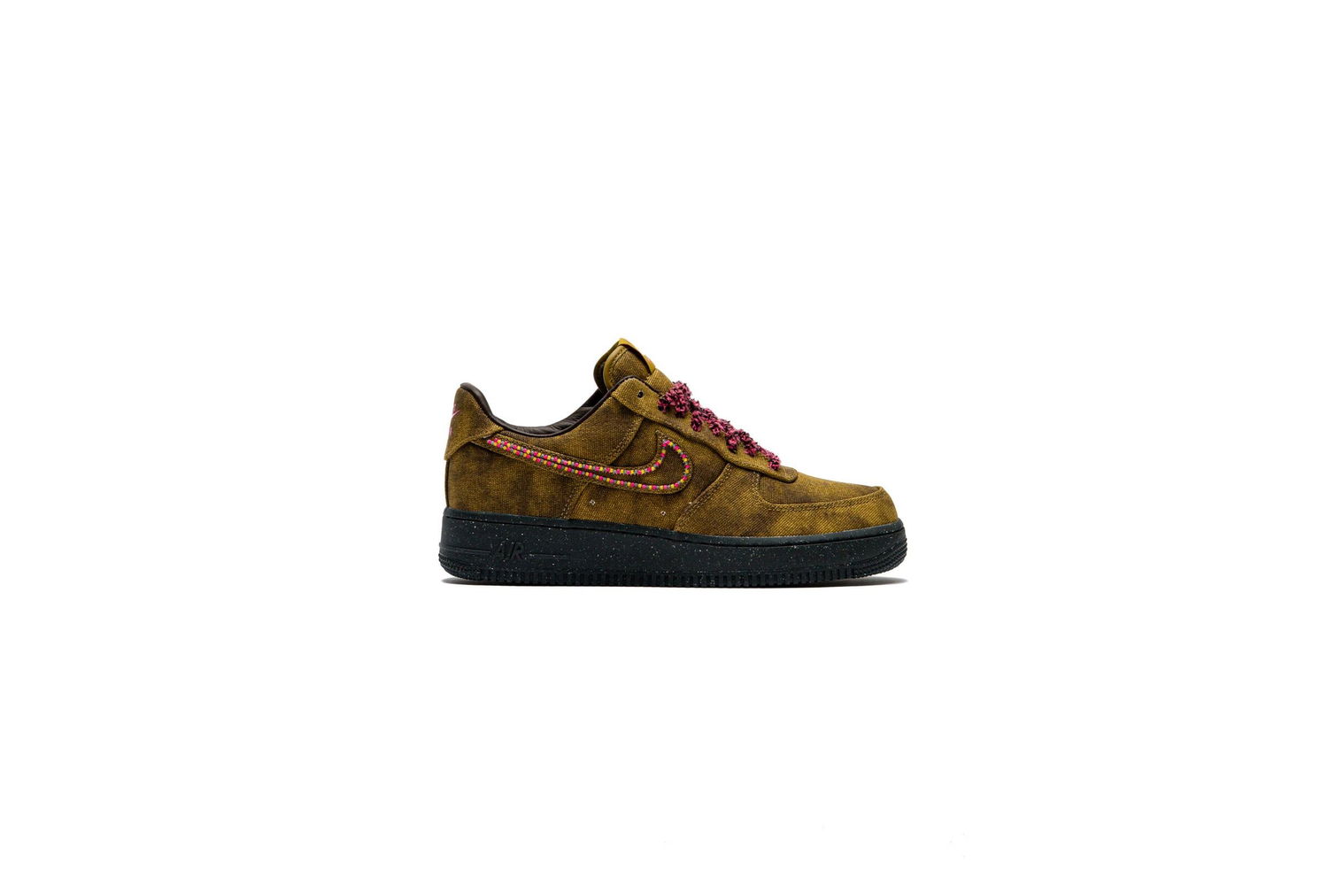Кецове и обувки Nike Air Force 1 Boucle QS "Desert Moss" Кафяво | IO4474-300, 1