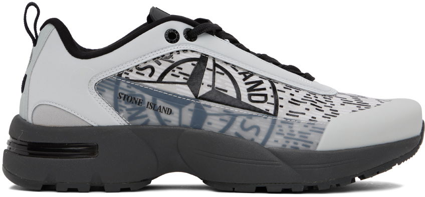 Кецове и обувки Stone Island Rubberized Sneakers Сиво | MO78FWS0303, 0