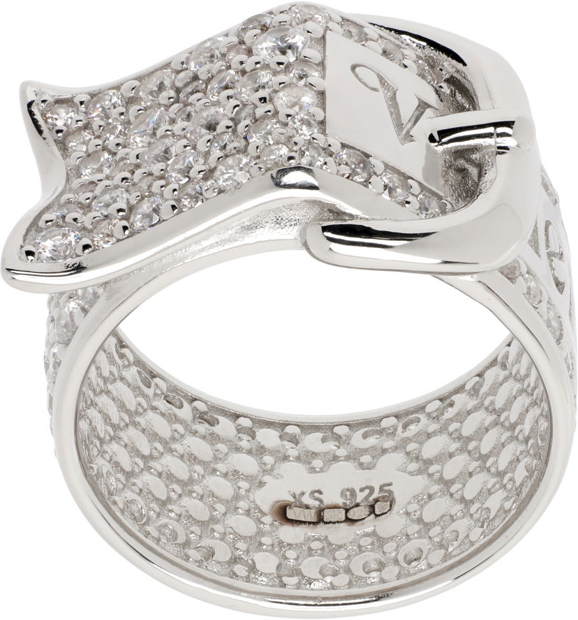 Пръстен Vivienne Westwood Pave Belt Ring Металик | 64040147-01P102-IM