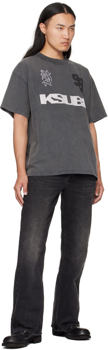 Тениска Ksubi Ksubi Rugged Ekcess T-Shirt Сиво | MFA25TE011, 3