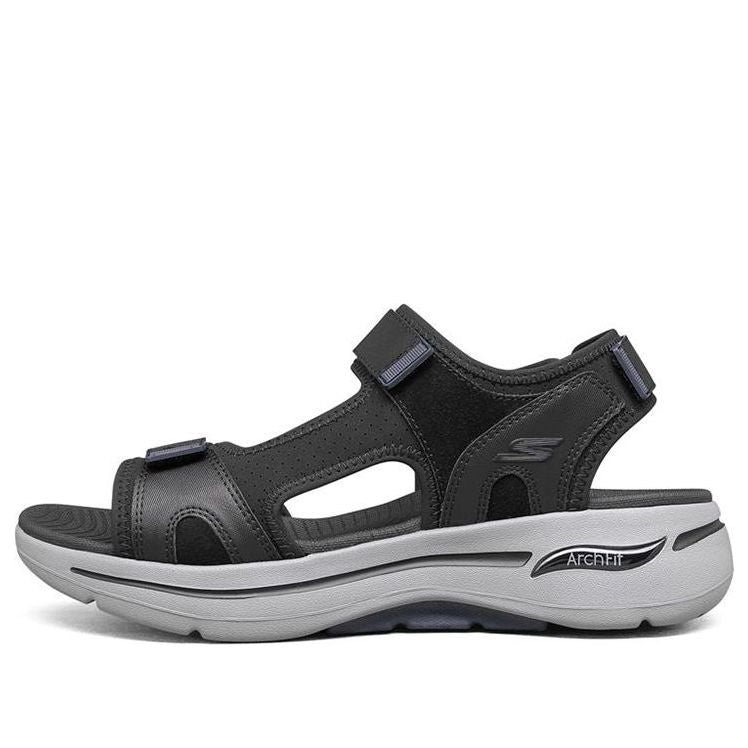 Кецове и обувки Skechers Go Walk Arch Fit Sandals Черно | 229021-BKNV