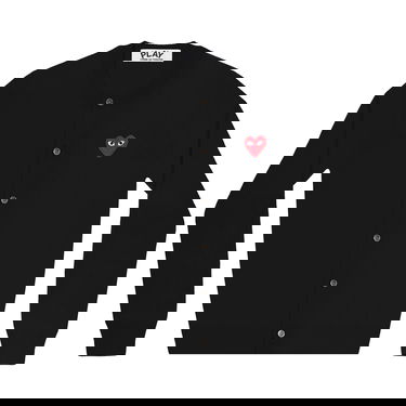 Пуловер Comme des Garçons PLAY Heart Cardigan Черно | AZ N007 051 1, 1