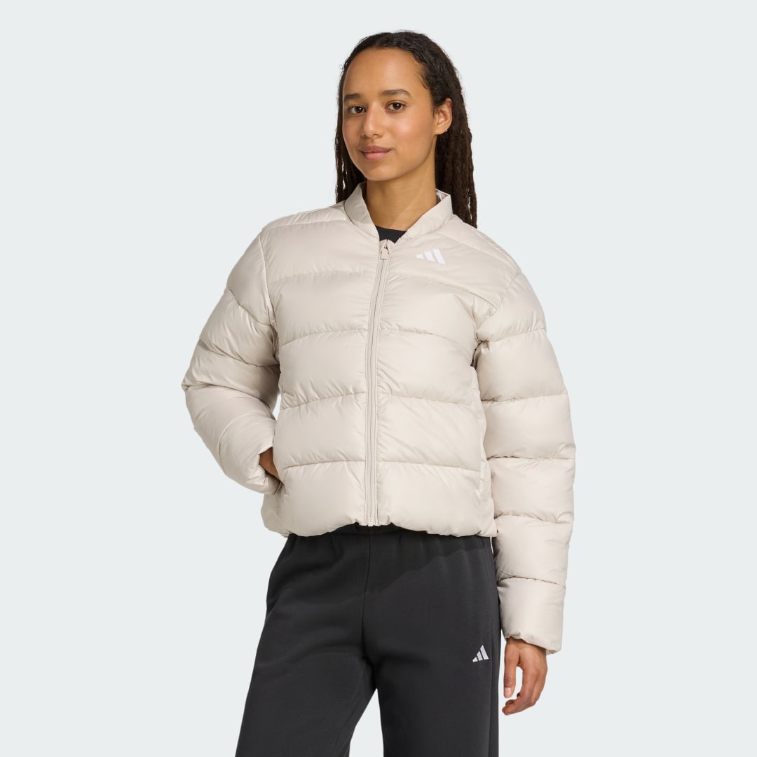 Пухо яке adidas Performance Essentials Climawarm Synthetic Down Puffer Jacket Бежово | JX7826, 0