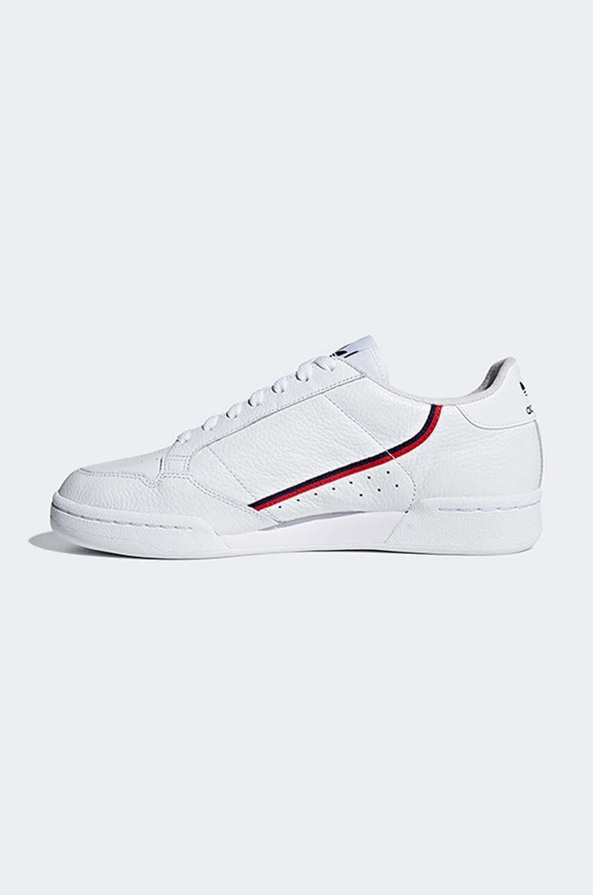 Кецове и обувки adidas Originals Continental 80 Бяло | G27706, 1