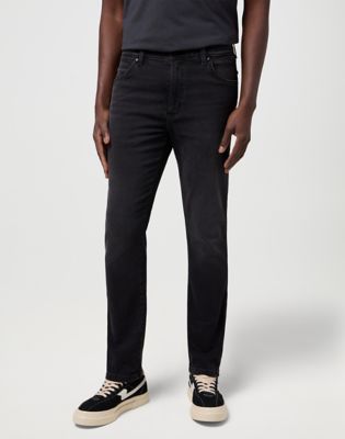 Дънки Wrangler Larston High Stretch Slim Tapered Jean 40 x32 Черно | 112371657:40:32, 0