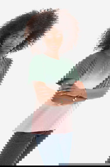 Тениска A.P.C. Multicolor Morgane Зелено | COFAY-F26160, 4