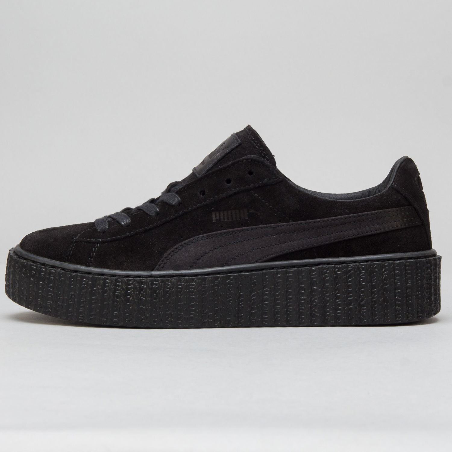 Кецове и обувки Puma Suede Creepers Satin Rihanna black - black Черно | 362268 01, 1