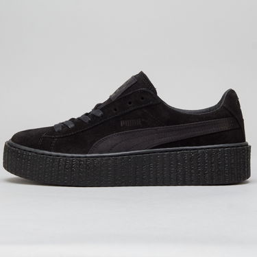 Кецове и обувки Puma Suede Creepers Satin Rihanna black - black Черно | 362268 01, 1