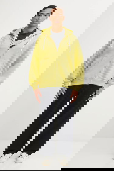 Суитчър AAPE by A Bathing Ape Now Zip Up Hoodie with Patch Жълто | AAPSWMC358XBP, 4