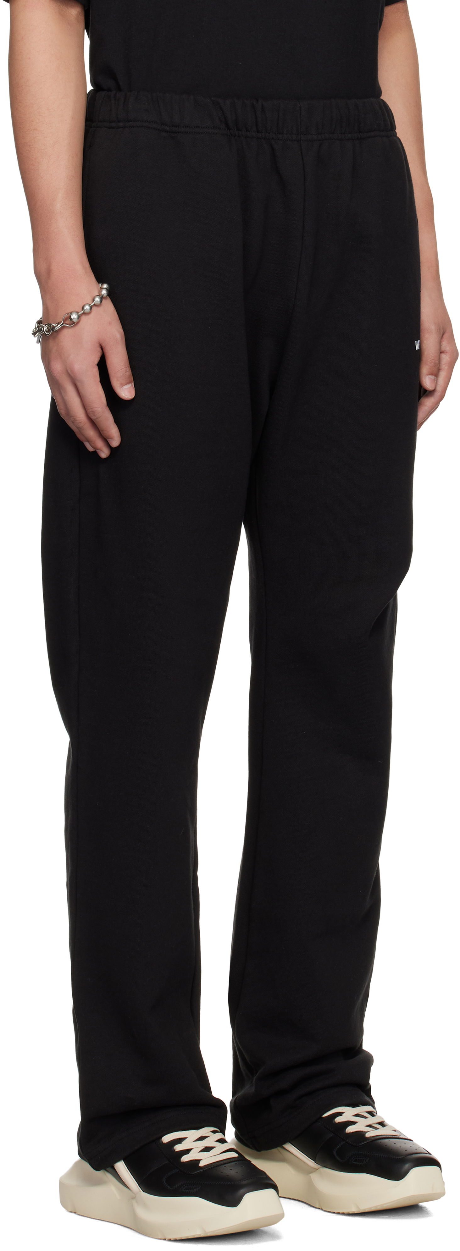 Спортни панталони We11done We11done Wide Jogger Sweatpants Черно | WD-TA3-22-864-U-BK, 1