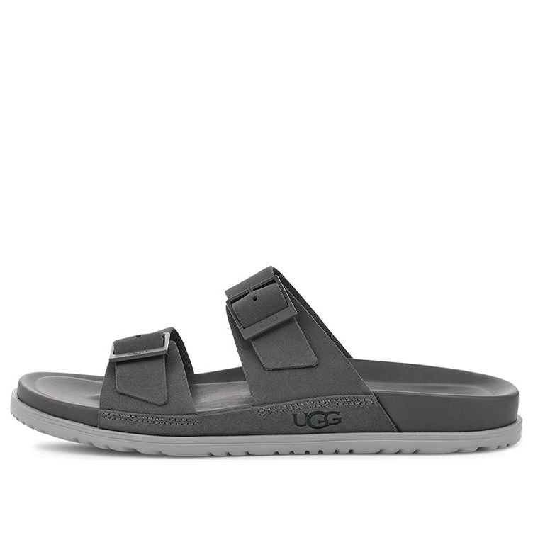 Кецове и обувки UGG Wainscott Buckle Slides Сиво | 1124901-DGRY