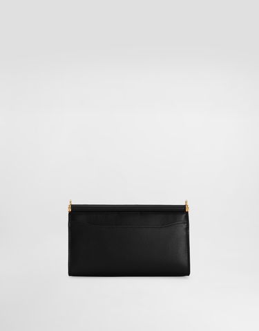 Дамска чанта Dolce & Gabbana Dolce & Gabbana Plongé Calfskin Phone Bag Черно | BI3367A9S2580999, 2