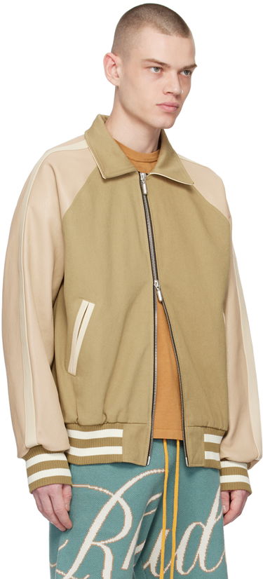 Яке бомбър Rhude Rhude 'Rude Boys' Bomber Jacket Бежово | RHSS23JA77012269, 1