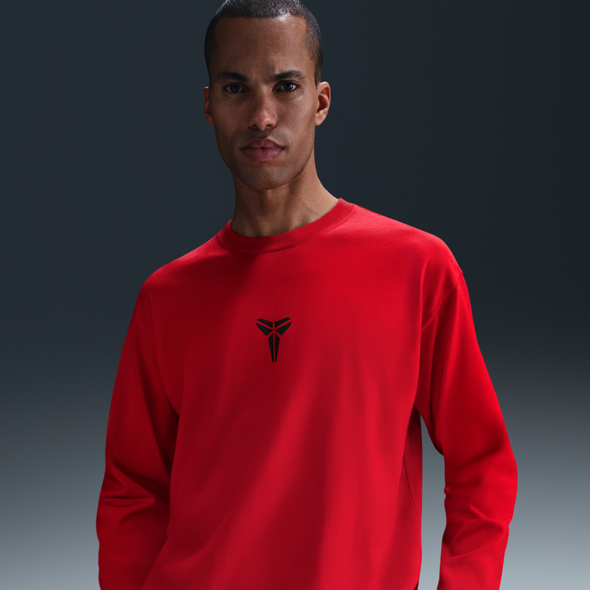 Пуловер Nike Kobe Max90 Long Sleeve Tee Червено | IB0241-657