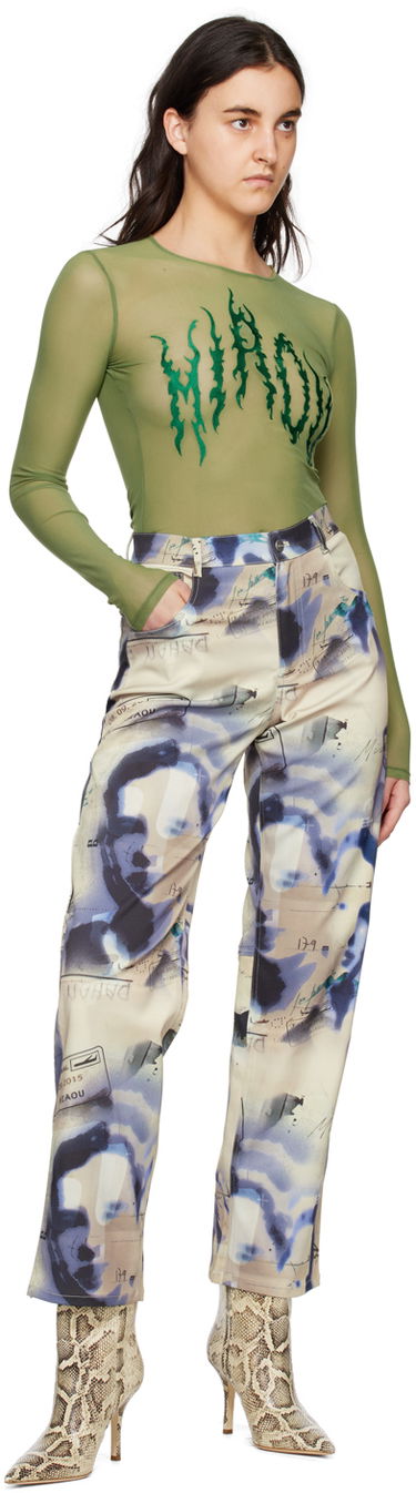 Дънки Miaou Miaou Fargo Printed Trousers Многоцветен | 1007GABCOR, 3
