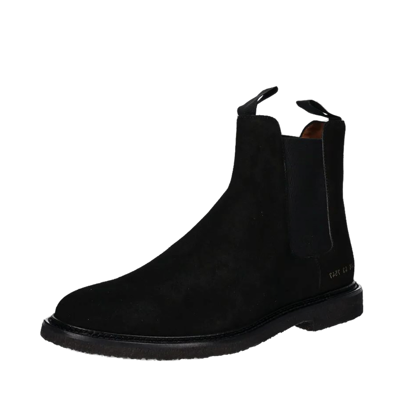 Кецове и обувки Common Projects Chelsea Waxed Suede Boots Черно | 2446.7547