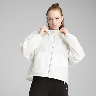 Ветровка Puma WARDROBE ESS Women's Cropped Windbreaker Jacket Бяло | 629917_02, 0