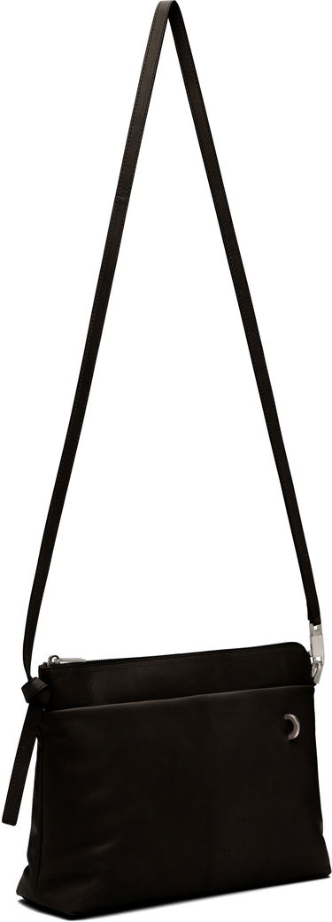 Чанта през рамо Rick Owens Rick Owens Concordians Adri Flat Crossbody Bag Сиво | RA02E0727 LCAPA, 4