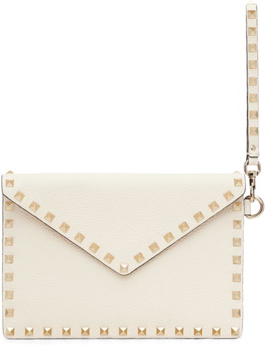 Портфейл Valentino Garavani Rockstud Pouch Бяло | 7W2P0P87VSH, 0