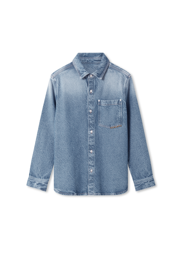 West Washed Denim Shirt