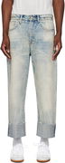 R13 Cuffed X-Boyfriend Jeans