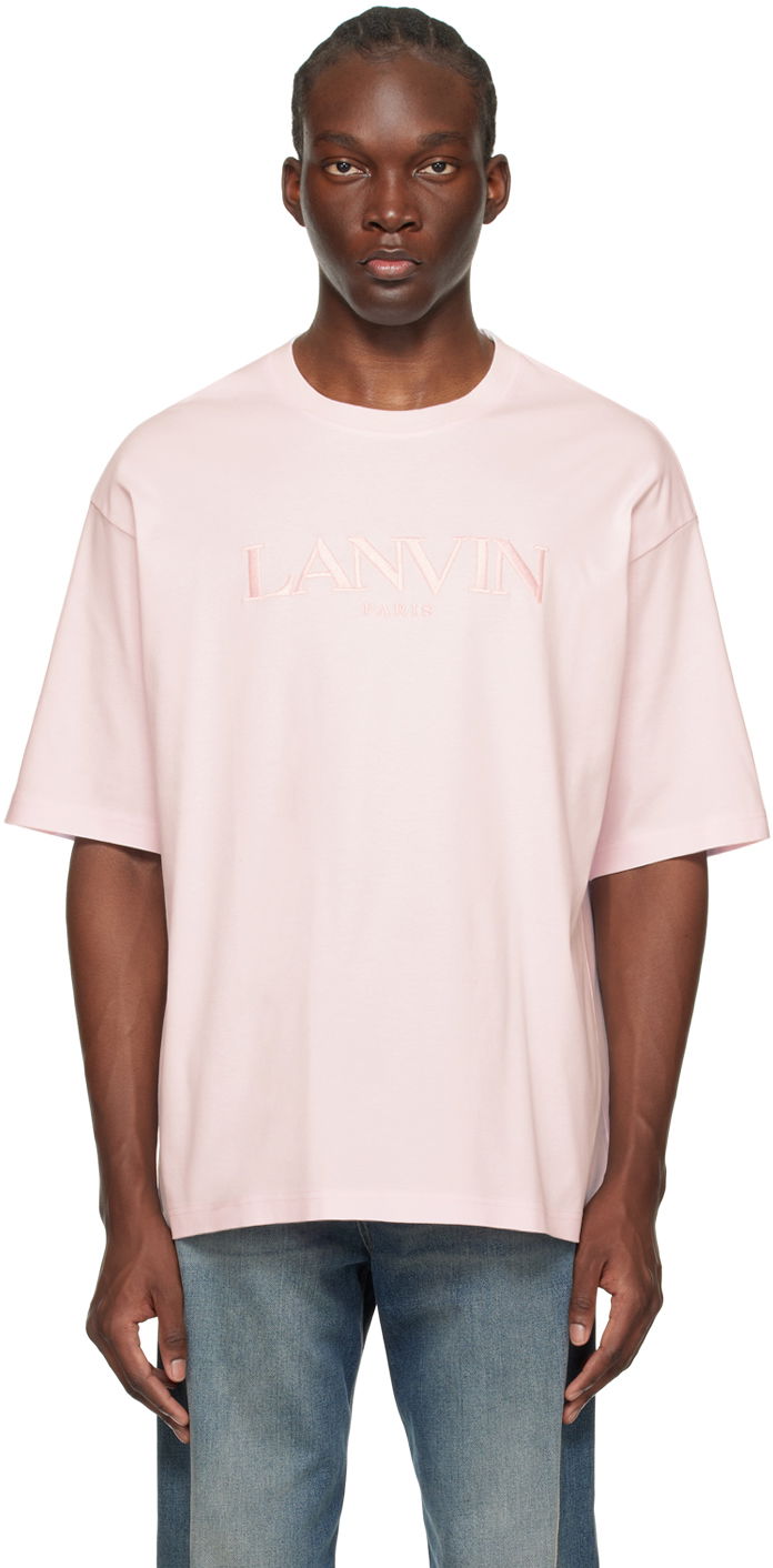 Тениска LANVIN Oversized T-Shirt Розово | RM-TS0026-J208-P24