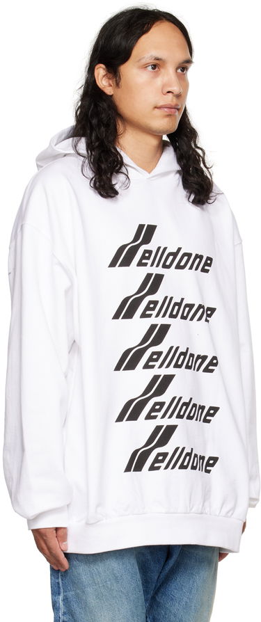 Суитчър We11done We11done Print Hoodie Бяло | WD-TH3-22-729-U-WH, 1
