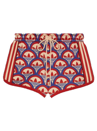 Къси панталони Gucci adidas x Jacquard Shorts Червено | 702873 XKCDO 6431