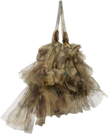 Голяма пазарска чанта Collina Strada Collina Strada Mist Tulle Tote Bag Кафяво | XX9020, 2