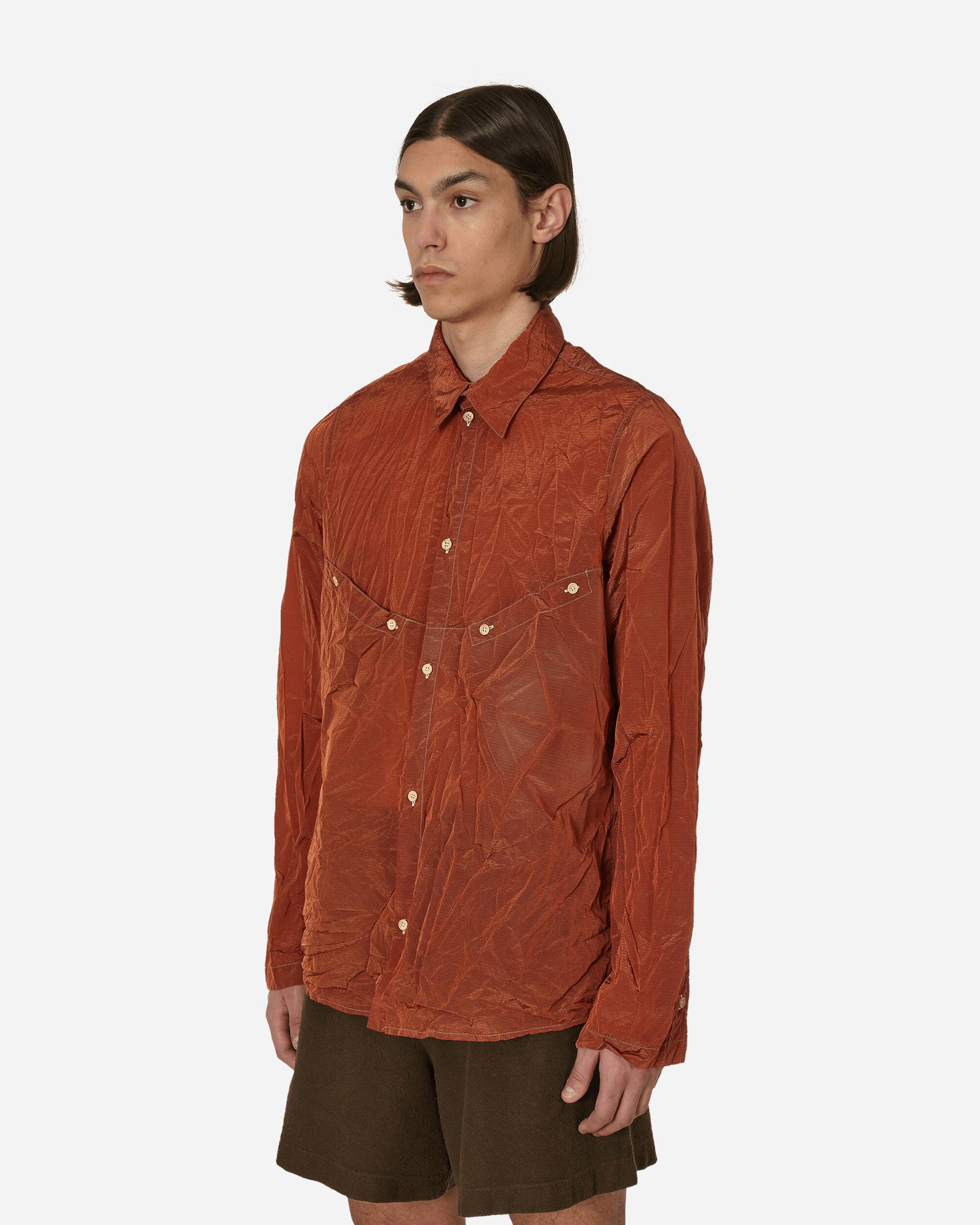 Риза Ranra Jor Shirt Червено | AMSS23SH04912245 1245, 1