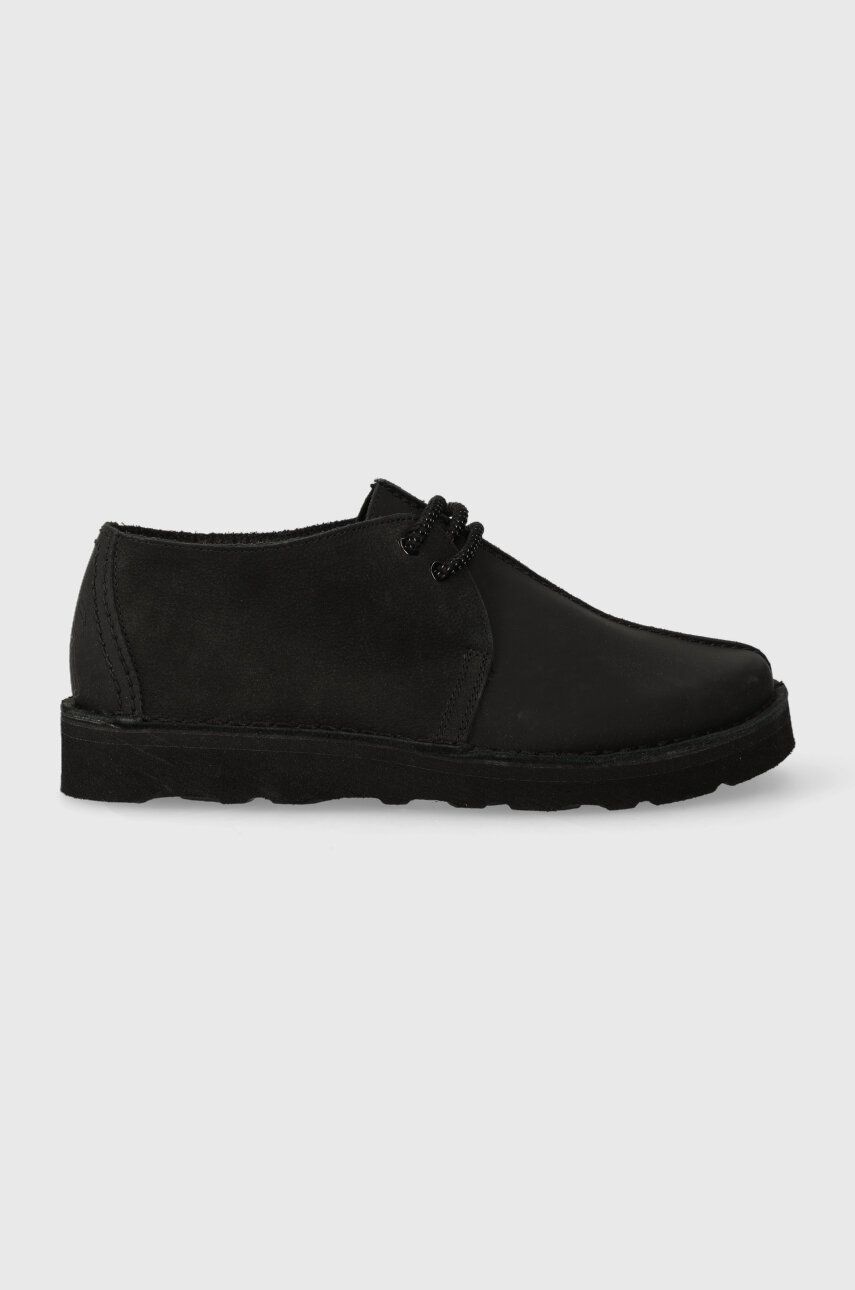 Кецове и обувки Clarks Leather Flats Черно | 261631117070, 0