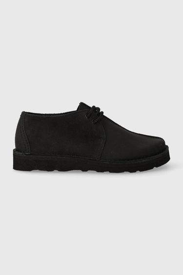 Кецове и обувки Clarks Leather Flats Черно | 261631117070, 0