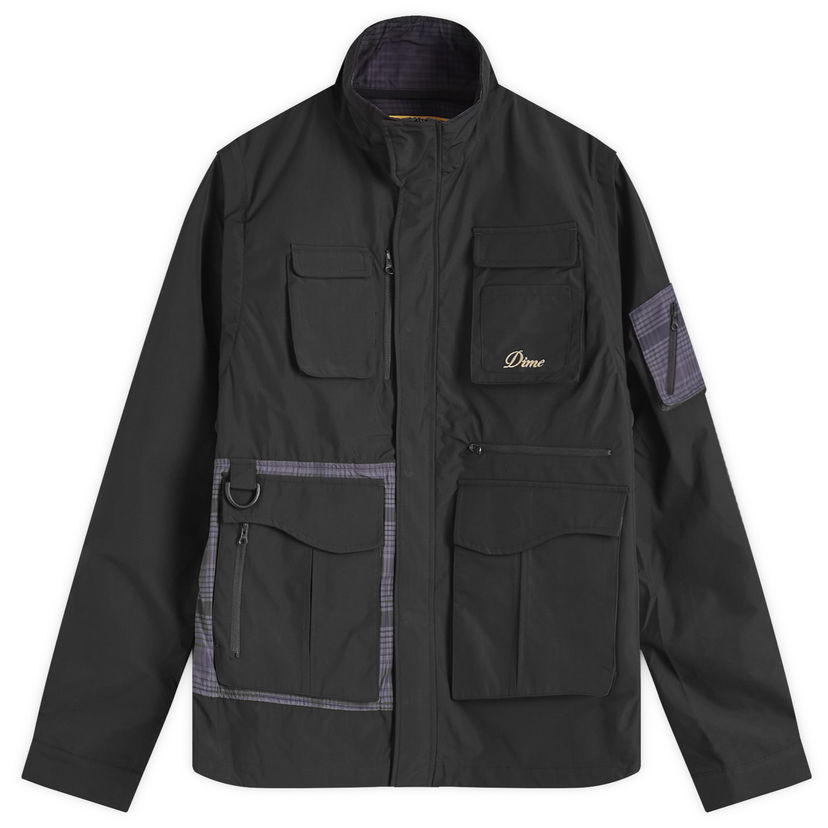 Яке Dime Zip-Off Fishing Jacket Черно | DIMEFA241BLK