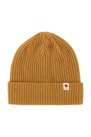 Шапка FJÄLLRÄVEN Beanie Fjallraven Rib Кафяво | F13100184.166, 0