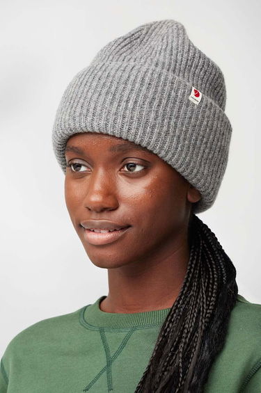 Шапка FJÄLLRÄVEN Heavy Beanie Сиво | F12100006.020, 0