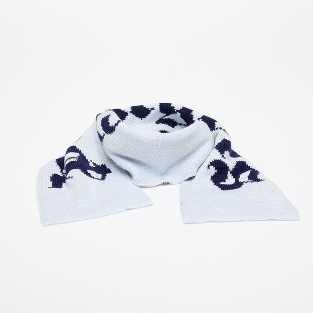Palm Angels Logo Knit Scarf