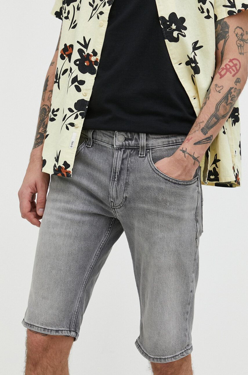 Къси панталони Tommy Hilfiger Denim Shorts Сиво | DM0DM16349.PPYX, 0