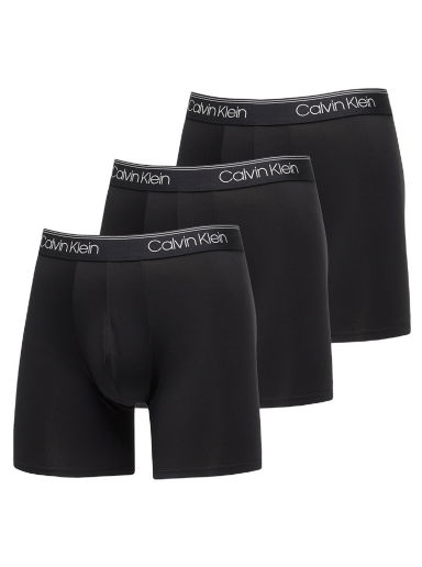 Боксерки CALVIN KLEIN Microfiber Stretch Boxer 3-Pack Черно | NB2570A UB1