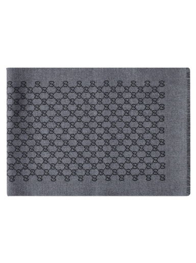 GG Jaquard Scarf Anthracite