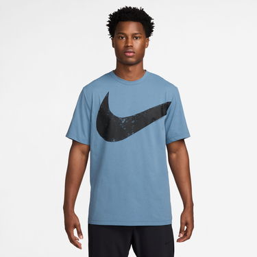 Тениска Nike Swoosh Graphic T-Shirt Синьо | FZ1064-429, 0