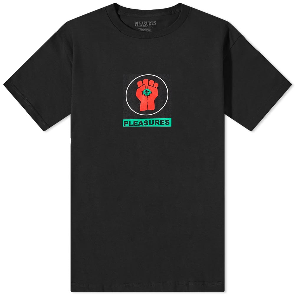 Тениска Pleasures Hunter S. Thompson x Badge Tee Черно | P22W053-BLK, 0