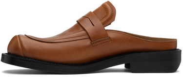 Кецове и обувки ADER ERROR ADER error Curve MU03 Slip-On Loafers Кафяво | BLAFWS205BR, 2