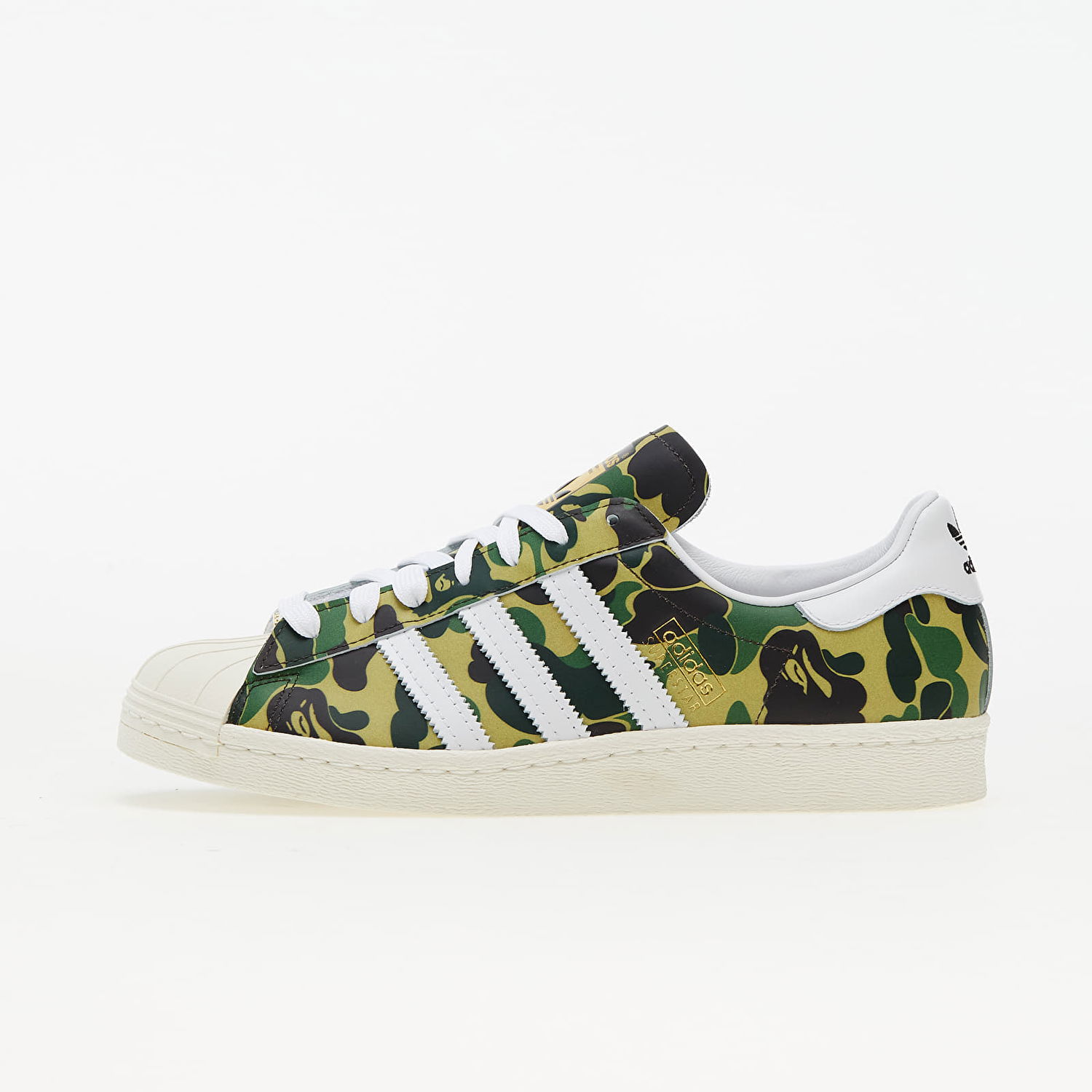 Кецове и обувки adidas Originals BAPE x Superstar 80s "ABC Camo" Зелено | GZ8981, 0