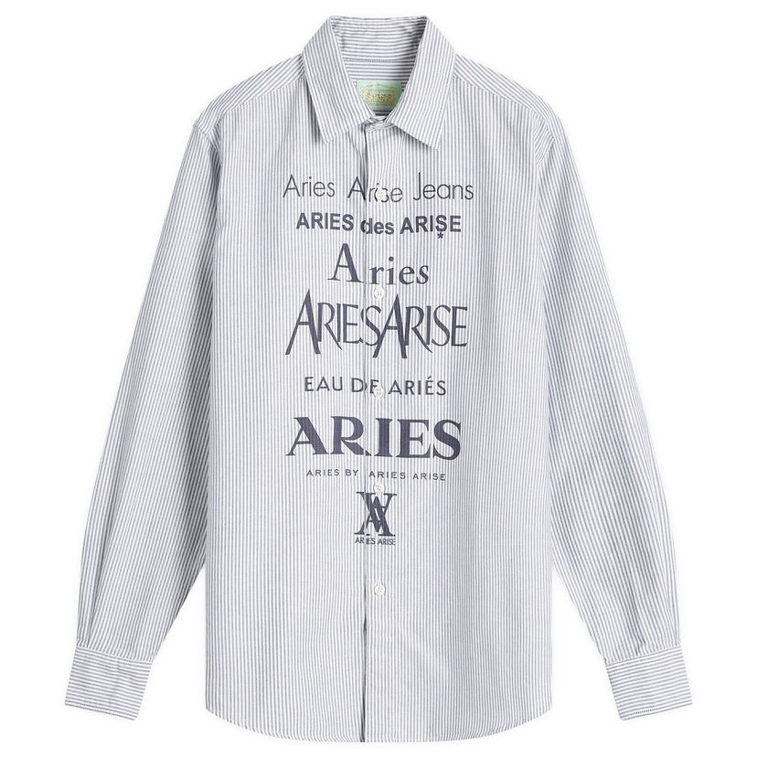 Риза Aries Oxford Shirt Бяло | AR4010702-140825