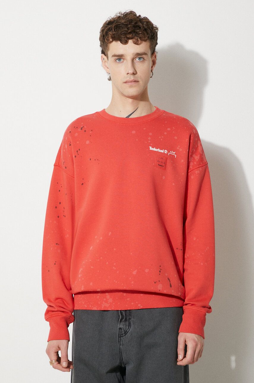 Суитчър A-COLD-WALL* Crewneck Sweatshirt Червено | A6PGW852, 0